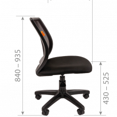 Кресло для оператора CHAIRMAN 699 Б/Л (ткань стандарт/сетка TW-04) в Александровском - alexsandrovskoe.mebel24.online | фото 7