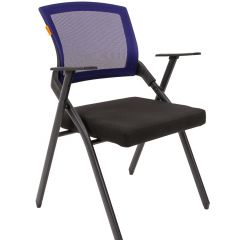 Кресло для посетителей CHAIRMAN NEXX (ткань стандарт черный/сетка DW-61) в Александровском - alexsandrovskoe.mebel24.online | фото 1