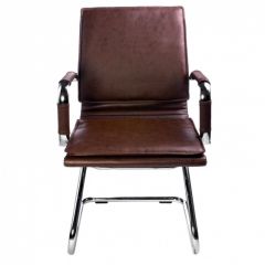 Кресло для посетителя Бюрократ CH-993-Low-V/Brown коричневый в Александровском - alexsandrovskoe.mebel24.online | фото 4