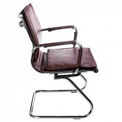 Кресло для посетителя Бюрократ CH-993-Low-V/Brown коричневый в Александровском - alexsandrovskoe.mebel24.online | фото 2