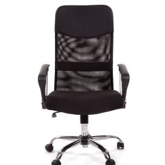 Кресло для руководителя CHAIRMAN 610 N (15-21 черный/сетка черный) в Александровском - alexsandrovskoe.mebel24.online | фото 2