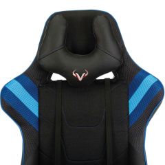 Кресло игровое Бюрократ VIKING 4 AERO BLUE черный/синий в Александровском - alexsandrovskoe.mebel24.online | фото 6