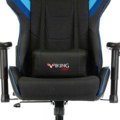 Кресло игровое Бюрократ VIKING 4 AERO BLUE черный/синий в Александровском - alexsandrovskoe.mebel24.online | фото 7