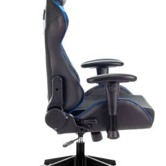 Кресло игровое Бюрократ VIKING 4 AERO BLUE черный/синий в Александровском - alexsandrovskoe.mebel24.online | фото 8