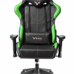 Кресло игровое Бюрократ VIKING 5 AERO LGREEN черный/салатовый в Александровском - alexsandrovskoe.mebel24.online | фото 2