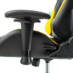 Кресло игровое Бюрократ VIKING 5 AERO YELLOW черный/желтый в Александровском - alexsandrovskoe.mebel24.online | фото 5