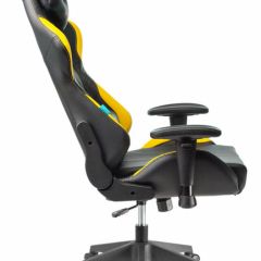 Кресло игровое Бюрократ VIKING 5 AERO YELLOW черный/желтый в Александровском - alexsandrovskoe.mebel24.online | фото 2