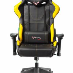 Кресло игровое Бюрократ VIKING 5 AERO YELLOW черный/желтый в Александровском - alexsandrovskoe.mebel24.online | фото 3