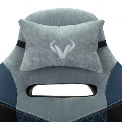 Кресло игровое Бюрократ VIKING 6 KNIGHT BL FABRIC синий в Александровском - alexsandrovskoe.mebel24.online | фото 7