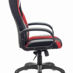 Кресло компьютерное BRABIX PREMIUM "Rapid GM-102" (экокожа/ткань, черное/красное) 532107 в Александровском - alexsandrovskoe.mebel24.online | фото 3