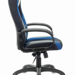 Кресло компьютерное BRABIX PREMIUM "Rapid GM-102" (экокожа/ткань, черное/синее) 532106 в Александровском - alexsandrovskoe.mebel24.online | фото 3