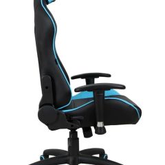 Кресло компьютерное BRABIX "GT Master GM-110" (черное/голубое) 531928 в Александровском - alexsandrovskoe.mebel24.online | фото 3