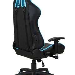 Кресло компьютерное BRABIX "GT Master GM-110" (черное/голубое) 531928 в Александровском - alexsandrovskoe.mebel24.online | фото 4