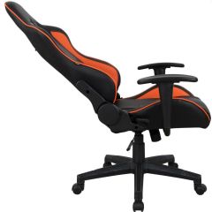Кресло компьютерное BRABIX "GT Racer GM-100" (черное/оранжевое) 531925 в Александровском - alexsandrovskoe.mebel24.online | фото 4