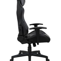 Кресло компьютерное BRABIX "GT Racer GM-100" (черное/серое) 531926 в Александровском - alexsandrovskoe.mebel24.online | фото 3