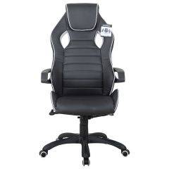 Кресло компьютерное BRABIX Techno Pro GM-003 (экокожа черное/серое, вставки серые) 531814 в Александровском - alexsandrovskoe.mebel24.online | фото 5