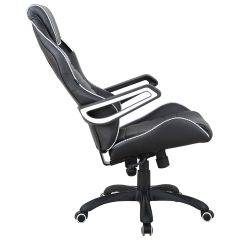 Кресло компьютерное BRABIX Techno Pro GM-003 (экокожа черное/серое, вставки серые) 531814 в Александровском - alexsandrovskoe.mebel24.online | фото 6
