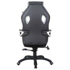 Кресло компьютерное BRABIX Techno Pro GM-003 (экокожа черное/серое, вставки серые) 531814 в Александровском - alexsandrovskoe.mebel24.online | фото 8