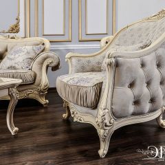 Кресло Мона Лиза (крем) в Александровском - alexsandrovskoe.mebel24.online | фото 3