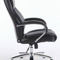 Кресло офисное BRABIX "Advance EX-575" (хром/экокожа/черное) 531825 в Александровском - alexsandrovskoe.mebel24.online | фото 3