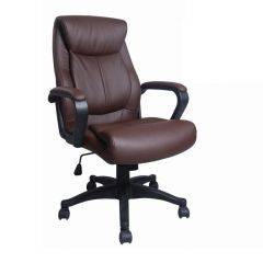 Кресло офисное BRABIX "Enter EX-511" (экокожа/коричневая) 531163 в Александровском - alexsandrovskoe.mebel24.online | фото 1