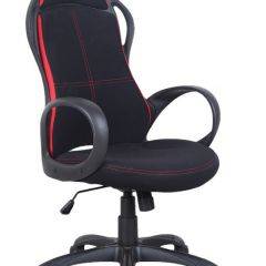 Кресло офисное BRABIX PREMIUM "Force EX-516" (ткань черное/вставки красные) 531571 в Александровском - alexsandrovskoe.mebel24.online | фото 2