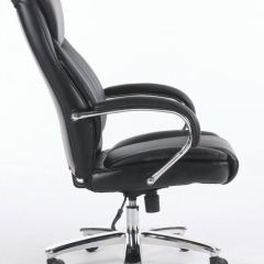 Кресло офисное BRABIX PREMIUM "Advance EX-575" (хром, экокожа, черное) 531825 в Александровском - alexsandrovskoe.mebel24.online | фото 3