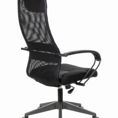 Кресло офисное BRABIX PREMIUM "Stalker EX-608 PL" (ткань-сетка/кожзам, черное) 532090 в Александровском - alexsandrovskoe.mebel24.online | фото 4