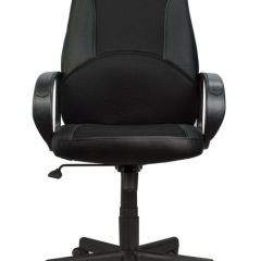 Кресло офисное BRABIX "City EX-512" (кожзам черный, ткань черная) 531407 в Александровском - alexsandrovskoe.mebel24.online | фото 4