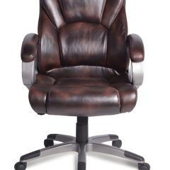 Кресло офисное BRABIX "Eldorado EX-504" (коричневое) 530875 в Александровском - alexsandrovskoe.mebel24.online | фото 4