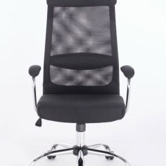 Кресло офисное BRABIX "Flight EX-540" (хром, черное) 531847 в Александровском - alexsandrovskoe.mebel24.online | фото 4
