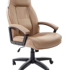 Кресло офисное BRABIX "Formula EX-537", экокожа, песочное, 531390 в Александровском - alexsandrovskoe.mebel24.online | фото