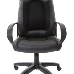 Кресло офисное BRABIX "Strike EX-525" (экокожа черная, ткань черная) 531381 в Александровском - alexsandrovskoe.mebel24.online | фото 5