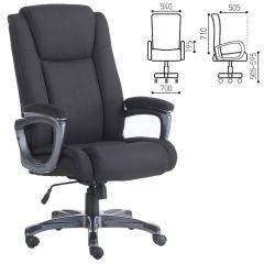 Кресло офисное BRABIX "Solid HD-005" (ткань/черное) 531822 в Александровском - alexsandrovskoe.mebel24.online | фото