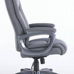 Кресло офисное BRABIX "Solid HD-005" (ткань/серое) 531823 в Александровском - alexsandrovskoe.mebel24.online | фото 3