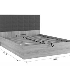 НИКОЛЬ Кровать 1.6 с ПМ в Александровском - alexsandrovskoe.mebel24.online | фото 3