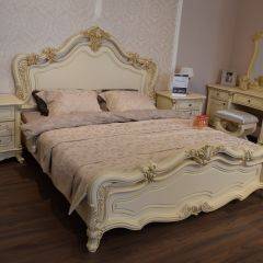 Кровать 1800 Мона Лиза (крем) в Александровском - alexsandrovskoe.mebel24.online | фото 4