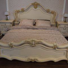 Кровать 1800 Мона Лиза (крем) в Александровском - alexsandrovskoe.mebel24.online | фото 5