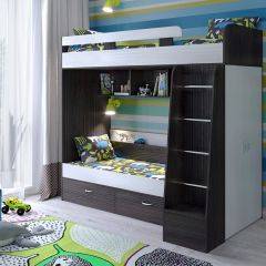 Кровать 2-х ярусная Юниор 6 в Александровском - alexsandrovskoe.mebel24.online | фото
