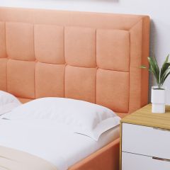 Кровать Адриана Люкс Решетка+ПМ+Дно (1400) в Александровском - alexsandrovskoe.mebel24.online | фото 2