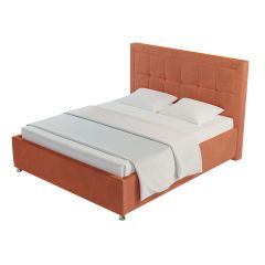 Кровать Адриана Люкс Решетка+ПМ+Дно (1400) в Александровском - alexsandrovskoe.mebel24.online | фото 5