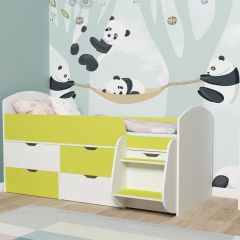 Кровать-чердак Малыш 7 в Александровском - alexsandrovskoe.mebel24.online | фото 10