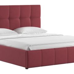 Кровать двойная Хлоя 160 + ортопед + ПМ + дно (арт. Макс 325 (ягодный)) в Александровском - alexsandrovskoe.mebel24.online | фото