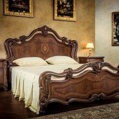 Кровать двуспальная Илона (1600) караваджо в Александровском - alexsandrovskoe.mebel24.online | фото