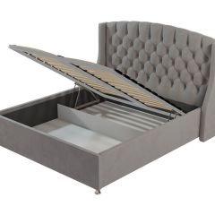 Кровать Франческа + Решетка+ПМ+Дно (1600) в Александровском - alexsandrovskoe.mebel24.online | фото 5