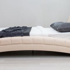 Кровать двойная Оливия 160 + ортопед. основание в Александровском - alexsandrovskoe.mebel24.online | фото 6