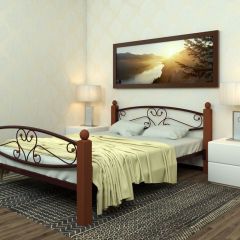 Кровать Каролина Lux plus 1900 (МилСон) в Александровском - alexsandrovskoe.mebel24.online | фото