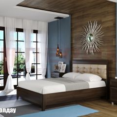 Кровать КР-1071 с мягким изголовьем в Александровском - alexsandrovskoe.mebel24.online | фото 3