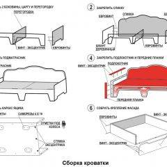 Кровать Фея 1600 с двумя ящиками в Александровском - alexsandrovskoe.mebel24.online | фото 21