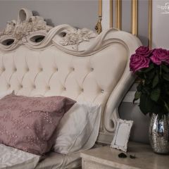 Кровать с мягким изголовьем Афина 1800 (крем корень) в Александровском - alexsandrovskoe.mebel24.online | фото 2